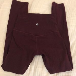 Maroon  lululemon align